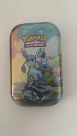 Pokemon TCG Prismatic Evolution Mini Tin New Sealed Flareon x 1 & Glaceon x 1 - Image 1