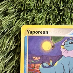 Vaporeon 25/100 - Pokemon TCG EX Sandstorm Ereader Rare Non Holo Vintage MP - Image 5
