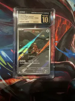Pokemon CGC 10 PRISTINE Japanese Kangaskhan 110/098 AR Glory of the Rocket Gang - Image 1