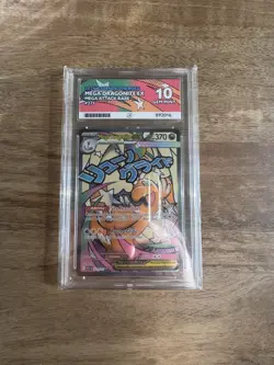 Pokemon TCG Mega Dragonite EX MAR Ascended Heroes 271/217 Ace 10 Gem Mint - Image 1