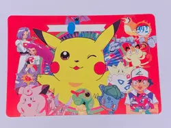 Pokemon Bandai Carddass unbranded vending prism holo - Image 2