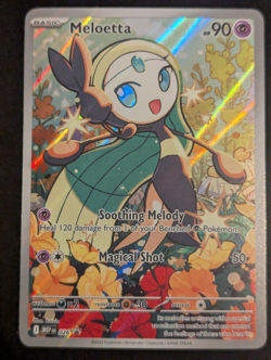 Pokemon TCG Meloetta Black Star Promo 026 Holo Illustration Rare Near Mint #14 - Image 1