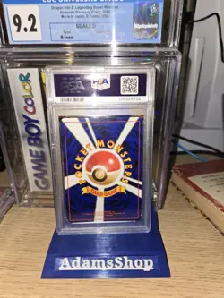 1997 POKEMON JPN JUNGLE #135 JOLTEON-HOLO PSA 8 - Image 2