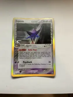 Espeon 4/113 Reverse Holo – LP (Near Mint Front) – EX Delta Species – Pokemon - Image 1
