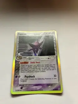 Espeon 4/113 Reverse Holo – LP (Near Mint Front) – EX Delta Species – Pokemon - Image 3