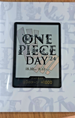One Piece TCG One Piece Day 24 Collection Japanese OP07-109 Promo SEALED - Image 4