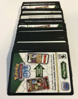 Pokemon TCG Live 100+ Code Cards Lot Mixed Set Scarlet & Violet Bulk Lot - Image 1