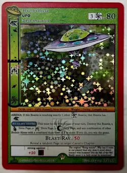 MetaZoo UFO 1st Edition Full Holo Card 3/165 NM/MINT - Image 1