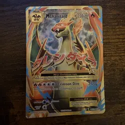 Pokemon TCG Mega-Charizard-EX XY Evolutions Holo Full Art Card 101/108 - Image 1