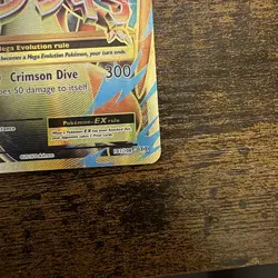 Pokemon TCG Mega-Charizard-EX XY Evolutions Holo Full Art Card 101/108 - Image 5