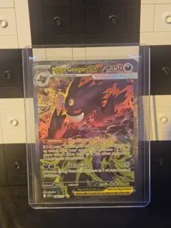 Pokemon Mega Gengar EX Full Art Holo 350 HP ASC 284/217 Card Ascended Heroes - Image 1