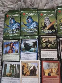 Magic The Gathering Trading Cards 8pk Of 15 SEALED 61 Loose Cards See All Photos - Image 2