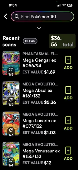 Pokemon Mega EX Lot – Charizard, Venusaur, Gengar, Absol – 12 Cards - Image 2