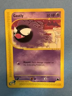 Pokemon Gastly Skyridge 57/144 NP NM+/MT Awesome card - Image 1