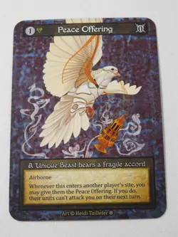 Peace Offering Unique Non-Foil Sorcery Gothic TCG Trading Card - Image 1