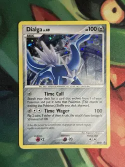 Dialga LV.69 DP49 Holo Rare Black Star Promo DP Promos 2009 Pokemon Card LP - Image 2