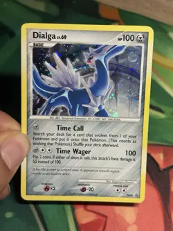 Dialga LV.69 DP49 Holo Rare Black Star Promo DP Promos 2009 Pokemon Card LP - Image 3