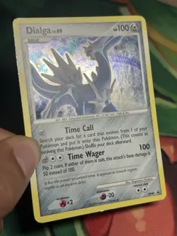 Dialga LV.69 DP49 Holo Rare Black Star Promo DP Promos 2009 Pokemon Card LP - Image 4