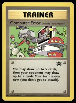 Pokemon Cards Computer Error 16 Wizards Black Star Promos Promo NM *2 - Image 1