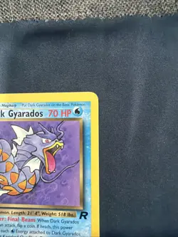 Dark Gyarados 25/82 Team Rocket Rare Pokemon Card In Mint Condition - Image 3