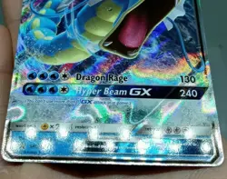 Gyarados GX SM212 Hidden Fates Ultra Rare Full Art Promo Pokemon Card NM - Image 3
