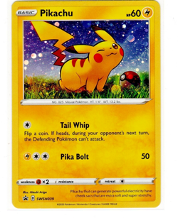 Pikachu - Promo SWSH: Sword & Shield Promo Cards SWSH039 NM - Image 1