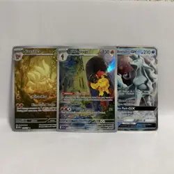 Lot of 3 Pokemon cards, 2x Ninetails, 1x Armarouge - Image 1