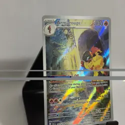 Lot of 3 Pokemon cards, 2x Ninetails, 1x Armarouge - Image 2