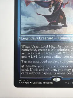 Urza, Lord High Artificer Foil Etched, Commander Masters, Magic the Gathering - Image 5