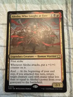 Alesha, Who Laughs at Fate Foundations Regular MTG R0115 - Image 1