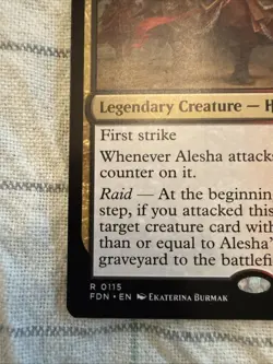 Alesha, Who Laughs at Fate Foundations Regular MTG R0115 - Image 5