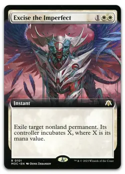 Excise the Imperfect (Extended Art) #101 (NM) March of the Machine MOC Magic MTG - Image 1