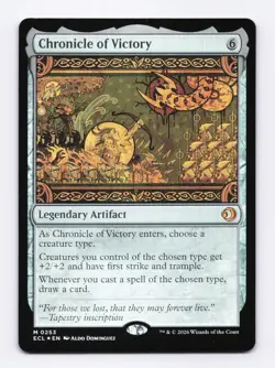Chronicle of Victory (Foil) 0253 (M) MTG Lorwyn Eclipsed (ECL) - Image 1