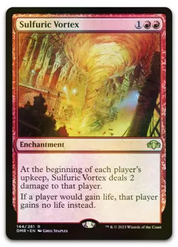 Sulfuric Vortex #144 (Foil) (NM) Dominaria Remastered DMR Magic MTG - Image 1