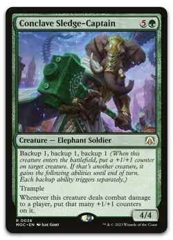 Conclave Sledge-Captain #36 (NM) March of the Machine MOC Magic MTG - Image 1