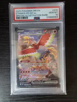 Ethans Ho-Oh EX 230/182 Destined Rivals PSA 10 Pokemon - Image 1