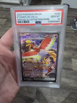 Ethans Ho-Oh EX 230/182 Destined Rivals PSA 10 Pokemon - Image 3