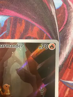 Charmander Illustration Rare 168/165 Near Mint Pokemon 151 - Image 3