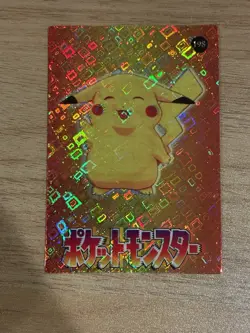 Pokemon Charizard Vintage Pocket Monsters Vending HOLO Prism Sticker 99 Nintendo - Image 1
