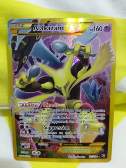 Pokemon Alakazam EX 125/124 - Fates Collide Secret Rare - Image 1