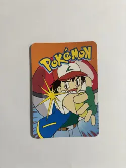 Pokemon Rare Vintage Vending Machine Holo prism sticker Nintendo 2000 Pikachu - Image 2