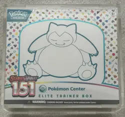 151 Pokemon Center ETB Elite Trainer Box Factory Sealed With Acrylic Case! 820650854668 - Image 1