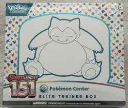 151 Pokemon Center ETB Elite Trainer Box Factory Sealed With Acrylic Case! 820650854668 - Image 2