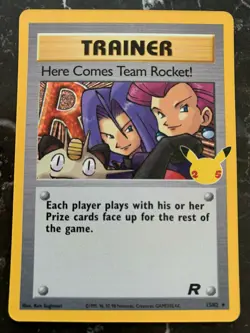 Pokemon CELEBRATIONS - HERE COMES TEAM ROCKET 15/82 Classic Collection - NM/M! - Image 1