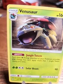 Venusaur 3/73 Shining Legends Regular LP 2017 Pokemon TCG - Image 2