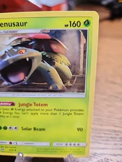 Venusaur 3/73 Shining Legends Regular LP 2017 Pokemon TCG - Image 3