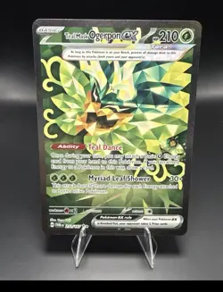 Pokemon Teal Mask Ogerpon ex - Holo SV06: Twilight Masquerade 211/167 NM - Image 1