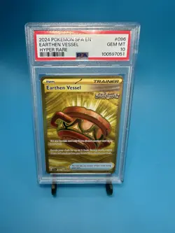 PSA 10 GEM MINT - Earthen Vessel - Hyper Rare #96 - Shrouded Fable Pokemon TCG - Image 1
