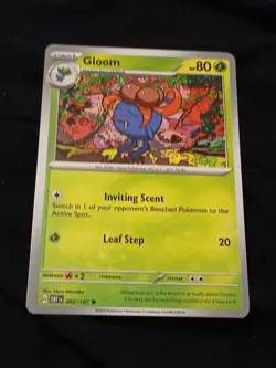 Gloom - Pokemon bundle 198/197 S.I.R + 2 x Gloom Variations - Image 4