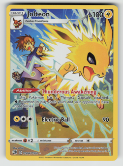 Jolteon Pokemon Brilliant Stars Trainer Gallery TG04/TG30 Character Rare NM - Image 1